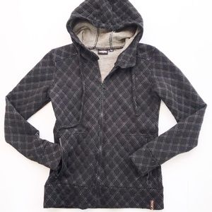 Kavu Black Jacket Coat Hoodie Womens Small S